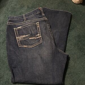 Ariat Dark Blue Straight Men's Jeans